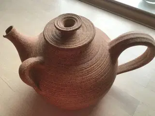 Retro stor keramik tepotte.