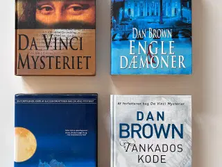 Dan Brown bog, 4 titler