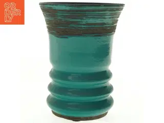 Turkis keramik vase (str. Diameter, 17 cm h cm)