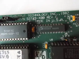 RS-485 I / O printkort med 16 bit ISA bus