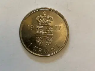 1 Krone 1977 Danmark
