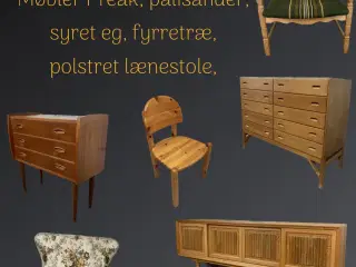 Dødsbo, teak og palisander