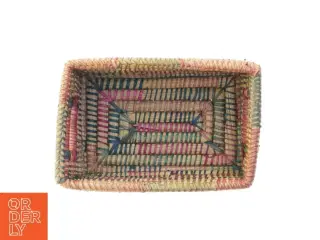 Flettet kurv (str. 31x19 cm)