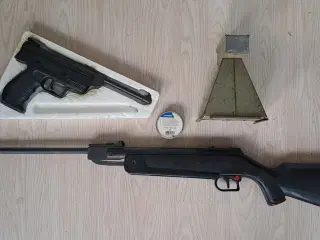 Luftgevær og Luftpistol Sæt