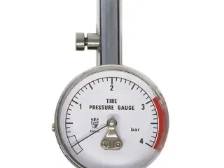 Dæktryksmåler 0-4 Bar