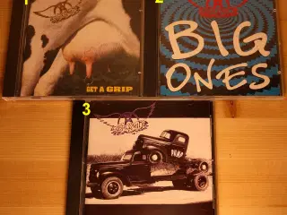 Aerosmith CD'er: 3 Titler