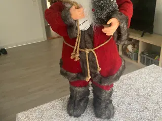 Special hjemmelavede nisse med stof tøj på 62 cm