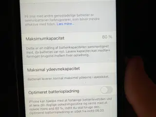 Bliver ikke brugt iPhone 6s