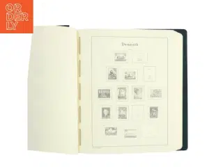 Leuchtturm Danmark frimærke fortryksalbum.