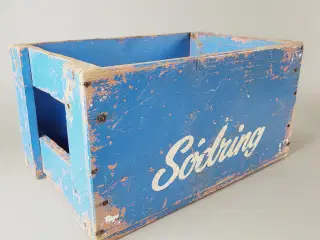 ⭐️· Sjov, gammel sodavandskasse fra Sødring