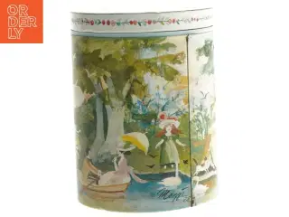 IRMA, Maggi Baaring kunstdåse, Årgang 1978 (str. Ø. 11 cm. længde, 15 cm)