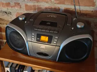 JVC radio/cd/kasette bånd  afspiller 