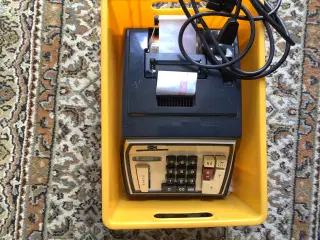 Retro regnemaskine 