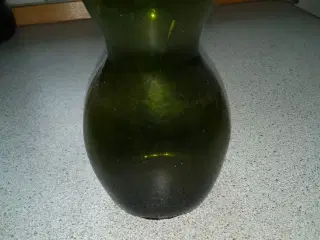 Flaskegrønt hyacintglas