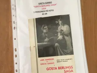 GRETA GARBO & TONY CURTIS - Pris pr Foto