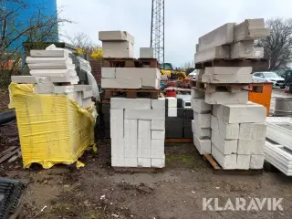 Gasbetonblokke Ytong - Assoterede blokke - 3 paller
