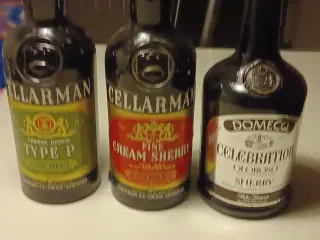 3 flasker sherry  