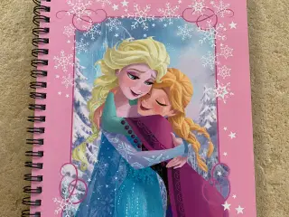 Notesbog med Disney Frost motiv
