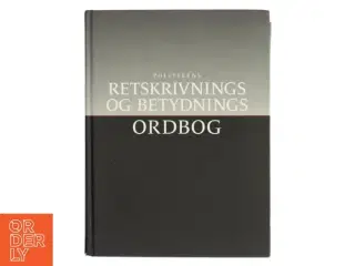 Retskrivnings- og betydningsordbog (Bog)