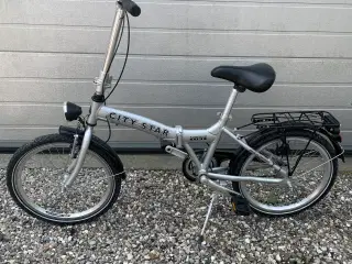 foldecykel 3 gear med opbevaringstaske