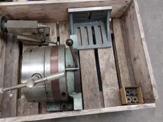 Centrer patron med grader deling til fræsemaskine