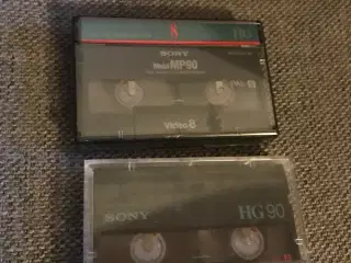 Ny 8mm Videocassette Mærke Sony