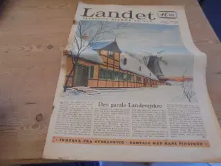 Landet – landbrugsmagasin fra  8. januar 1948