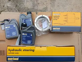 Hydraulisk styring komplet indenbords