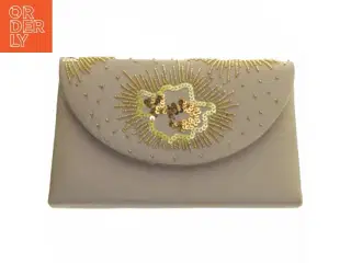 Broderet clutch taske (str. 20x12 cm)