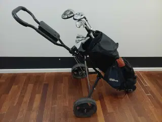 Golfvogn,Golfbag,jern,køller
