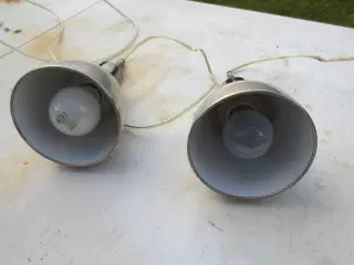 2 stk Retro Loftlamper Højde 24 cm 