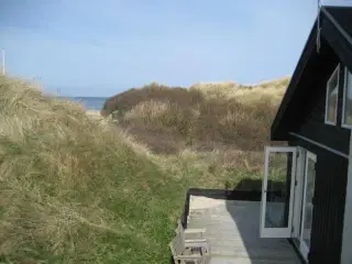 Sommerhus i 1. klitr�kke, vestkystens perle med havkig i Tranum, Nordvestjylland