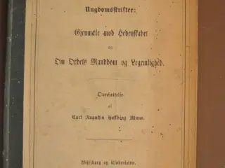 gjenmæle mod hedenskabet og om ordets mandom og , 