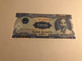 5000 Dong Vietnem 1991
