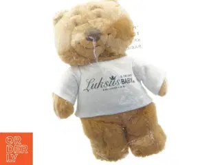 Bamse med trøje (str. 28 x 18 cm)