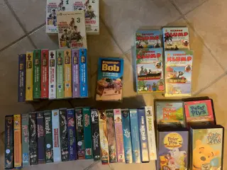 VHS børnefilm sælges