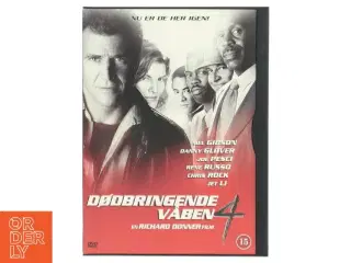 Dødbringende Våben 4 (DVD) (Bog)