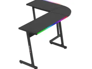 Gamingbord Huzaro Hero 6.0 RGB – sort L-form