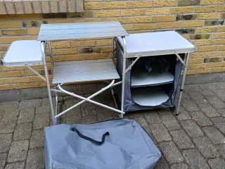 Camping gasbord m skab