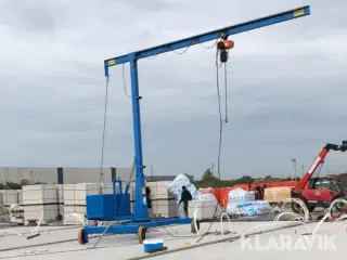 Montage Kran Lissmac