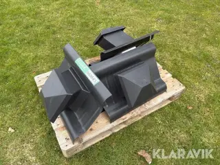 Udluft taghætter- 3 styk