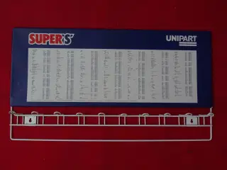 Viskerblade stativ Unipart Supers fra 1960-70erne