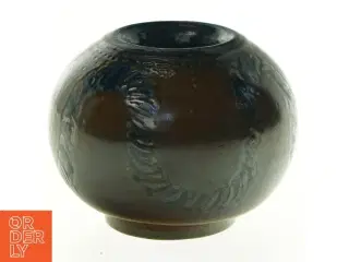 Håndlavet Keramik vase (str. 8 x 7 cm)