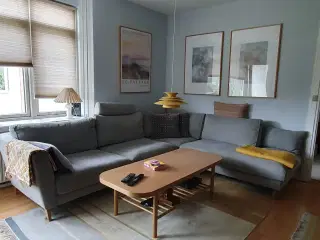Nydelig flyder hjørnesofa