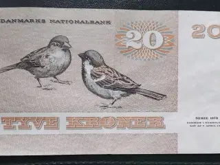 20 KRONE 1988 Pauline Tutein & Gråspurvene PÆN