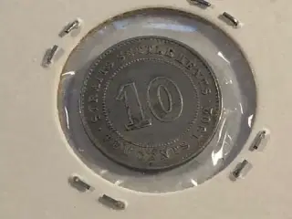 10 cent 1902 Straits Settlements