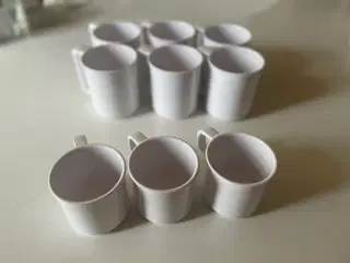 Kaffekrus (9 stk) melamin
