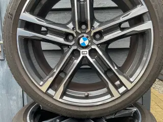 Org. BMW alufælge 18” m sommerdæk
