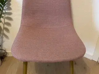 Lyserød/lilla stol