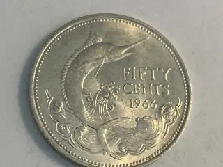 50 Cents Bahamas 1966